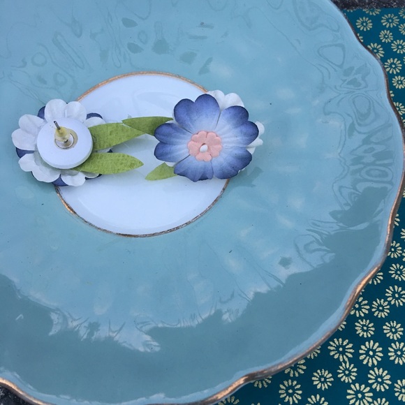 OOAK handmade eco-friendly flower earrings - Picture 6 of 8